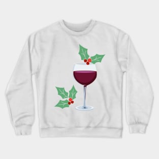 Wine Glass Crewneck Sweatshirt